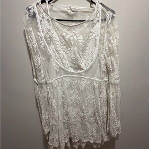 White Lace Dress